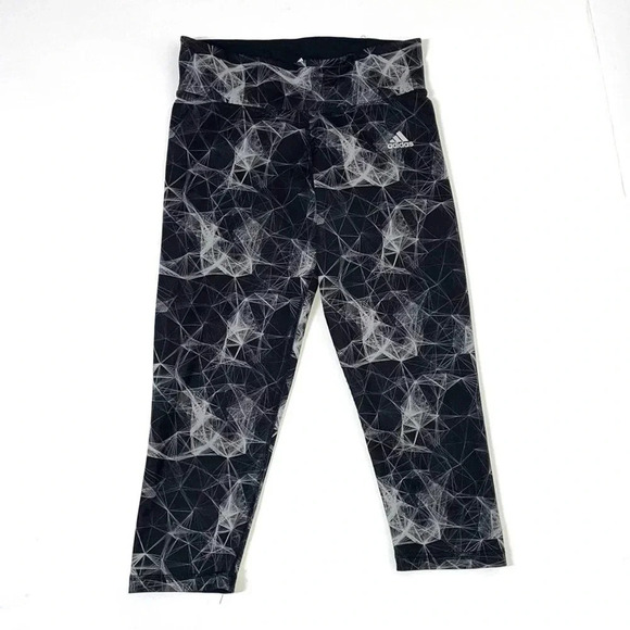 Adidas Climalite Cropped Capri Pant Size Small - Picture 1 of 6
